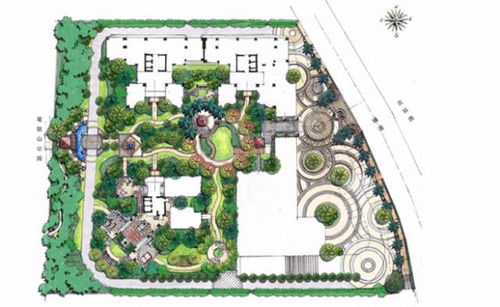 100款園林庭院景觀設計平面效果圖,總有一款是你喜歡的