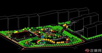 某居住小區(qū)景觀設(shè)計(jì)cad圖紙