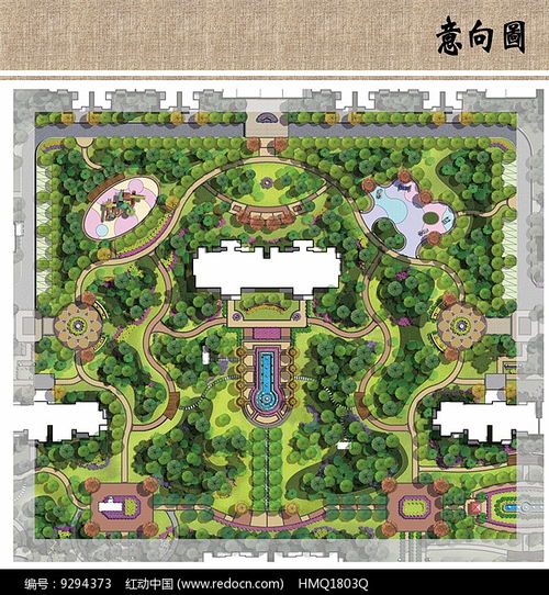 會所中心景觀設(shè)計(jì)平面圖