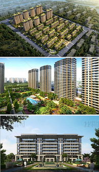 精品中標(biāo)小區(qū)景觀及建筑設(shè)計(jì)方案su模型加高清效果圖素材 建筑模型模型大全 19287885